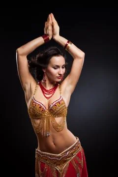 Belly dancer Stock Photos