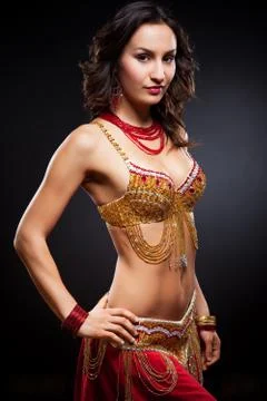 Belly dancer Stock Photos