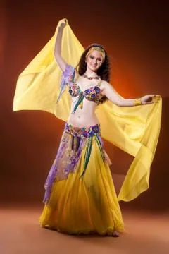Belly Dancer Stock-Fotos