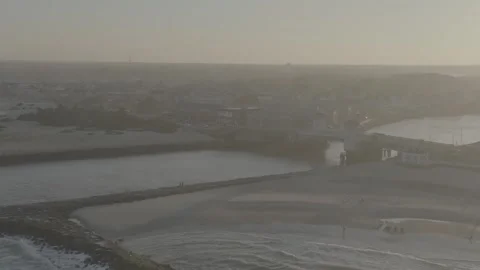 Belmar Beach  dlog Stock Footage 274306877