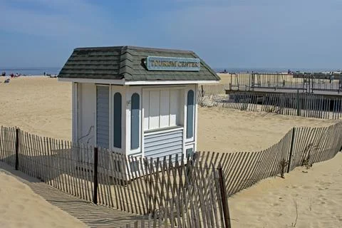 Belmar Beach Scenes Stock Photos