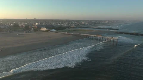 Belmar NJ Stock Footage 274306731