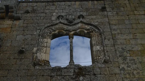 Belmonte Castle at Belmonte, Castle Branco, Portugal Stock Footage 91380434
