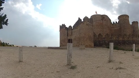 Belmonte Castle Stock Footage 78358215