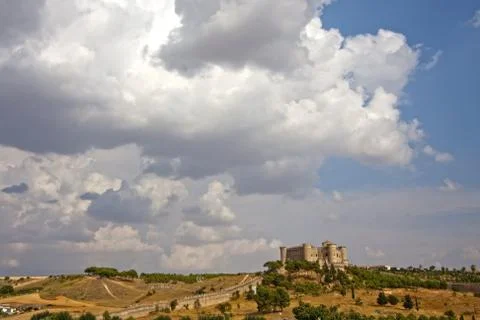 Belmonte Castle Panoramic Stock Photos