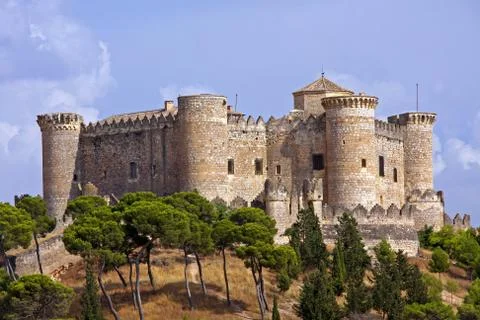 Belmonte Castle Stock Photos