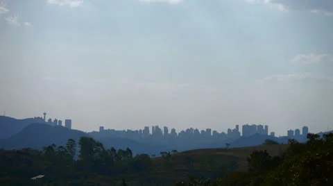 Belo Horizonte´s Skyline Video stock 27139122