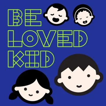 BELOVED KID Stock Illustration