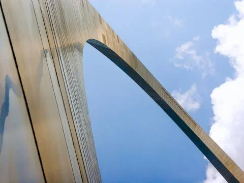 Below Gateway Arch Stock Photos