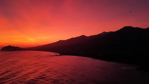 Below, the ocean ripples with subtle motion Stock Footage 312686854