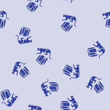 Below preposition english glyph seamless pattern Ilustração Stock