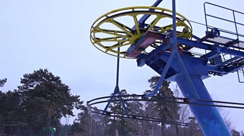 Belt elevator 03 스톡 동영상 8526720