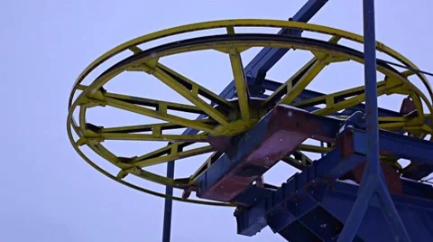 Belt elevator 04 Stock Footage 8526710