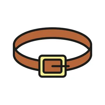 Belt icon vector design templates simple and modern Stock Illustration