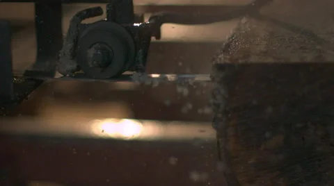 Belt Saw - Phantom Miro Stock Footage 60648769