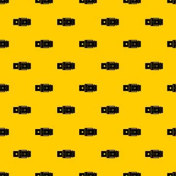 Belt with square buckle pattern vector イラスト素材