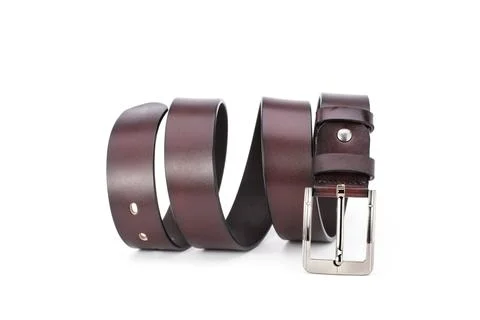 Belt on a white background Foto stock