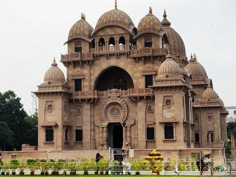 Belur Math is the headquarters of the Ramakrishna Math and Ramakrishna Miss.. Stock Photos