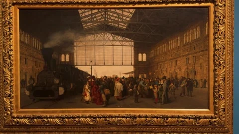Belvedere Paintings 8 Video stock 319838607