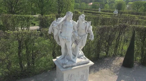 Belvedere statue 스톡 동영상 25426551