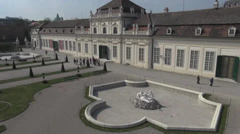 Belvedere Vienna 스톡 동영상 25426472