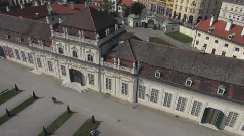 Belvedere Vienna 스톡 동영상 25426545