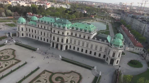 Belvedere Vienna Stock-Footage 25459755