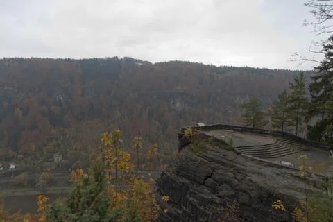 Belvedere viewpoint Stock Photos