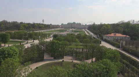 Belverdere Vienna 스톡 동영상 25426575