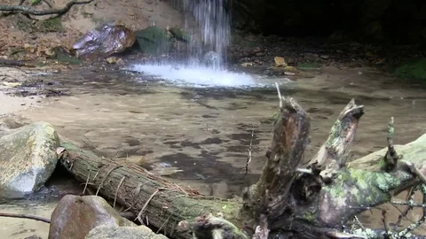 Belwo Waterfall Video stock 76469047