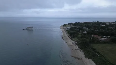 Bembridge Beach Isle of Wight Stock Footage 249742812