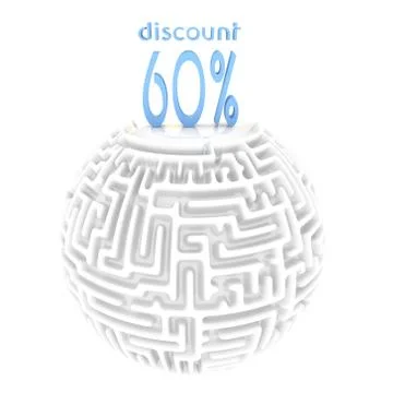 Bemusing  60% discount difficult pictogram Stock Illustration