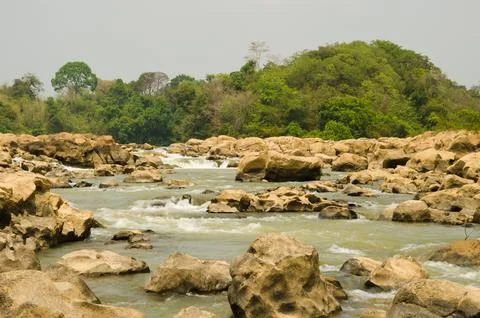 Ben Cu rapids. Stock Photos