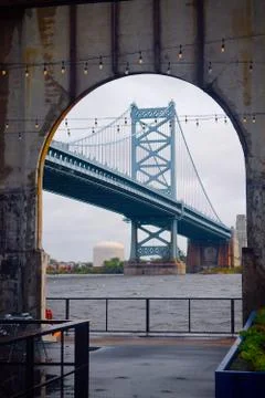 Ben Franklin Bridge Stock Photos