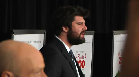 Ben Seeder on the red carpet (BoughtZoo-09) Stock Footage 36070876