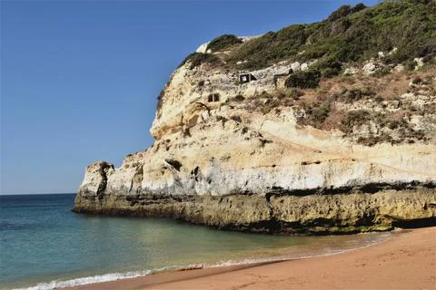 Benagil beach Stock Photos