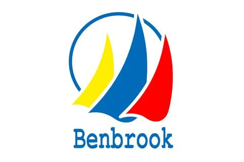 Benbrook flag vector illustration, Texas Stock Illustration
