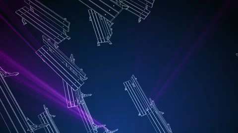 Bench 3d Stock Footage 18161870