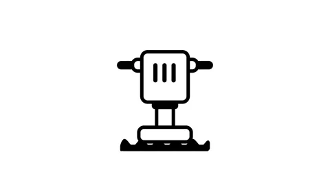 Bench Drill Press Icon Stock Footage 340307291