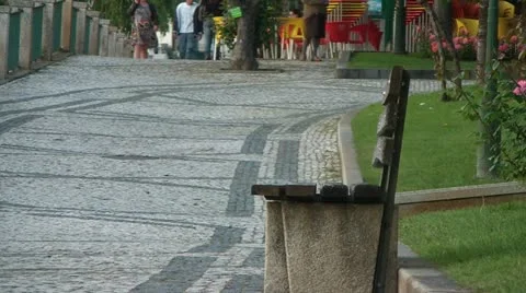 Bench Video stock 10959745