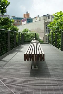 Bench on the High line Фото
