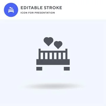 Bench icon vector, filled flat sign, solid pictogram isolated on white, logo  Illustrazione stock