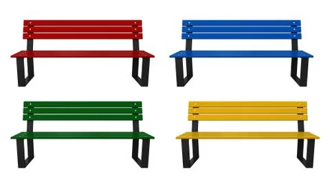 Bench Stock Illustration