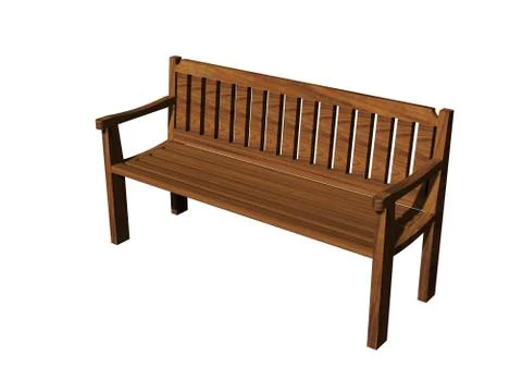 Bench Stock Illustration