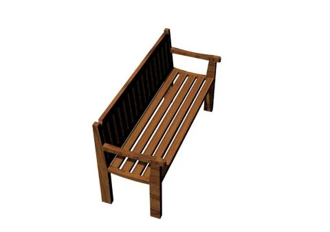 Bench Stock Illustration