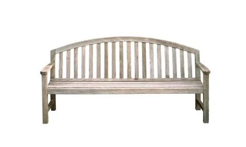 Bench isolated on white background Stock-Fotos