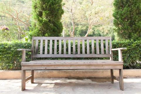 Bench in the park Stock Photos