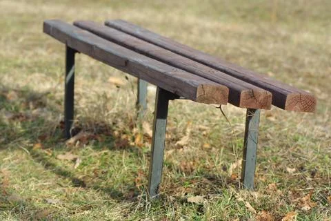 Bench in park Fotos Stock