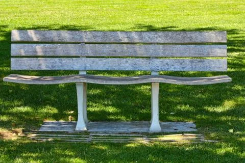 Bench in the park Stock Photos