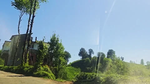 A bench sitting on the. Video stock 282848203